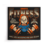 Wanna Work Out - Canvas Print