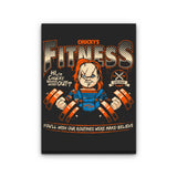 Wanna Work Out - Canvas Print