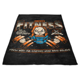 Wanna Work Out - Fleece Blanket