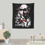 Want to Play a Game - Wall Tapestry