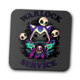 Warlock at Your Service - Coasters