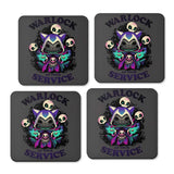 Warlock at Your Service - Coasters