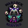 Warlock at Your Service - Shower Curtain