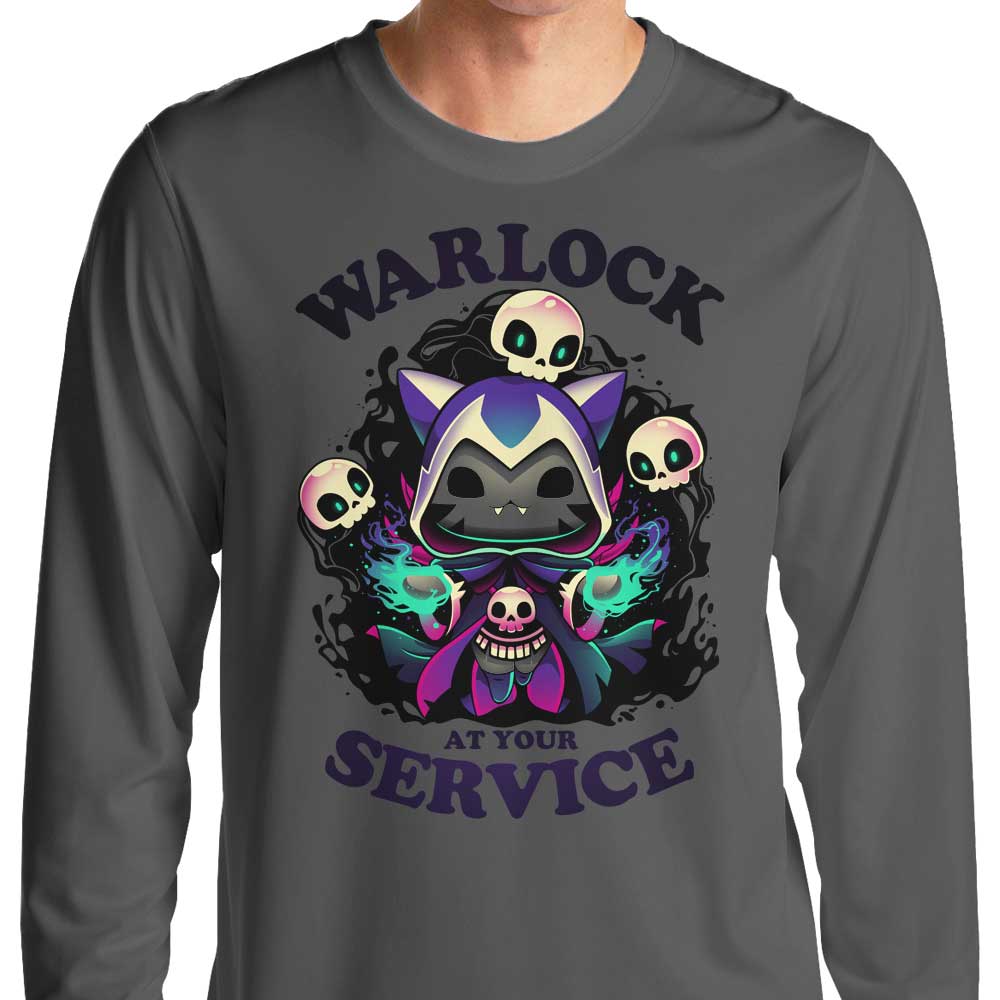 Warlock at Your Service - Long Sleeve T-Shirt