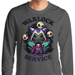 Warlock at Your Service - Long Sleeve T-Shirt