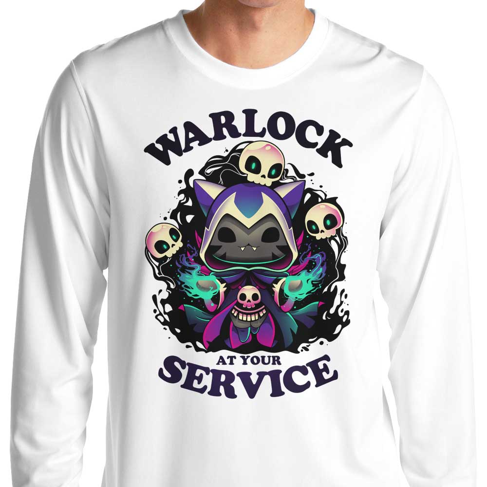 Warlock at Your Service - Long Sleeve T-Shirt