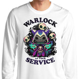 Warlock at Your Service - Long Sleeve T-Shirt