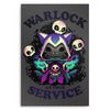 Warlock at Your Service - Metal Print