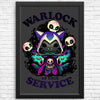 Warlock at Your Service - Posters & Prints