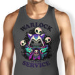 Warlock at Your Service - Tank Top