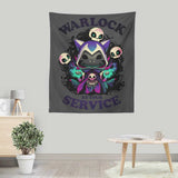 Warlock at Your Service - Wall Tapestry