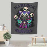 Warlock at Your Service - Wall Tapestry