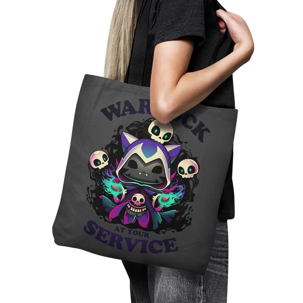 Warlock at Your Service - Tote Bag