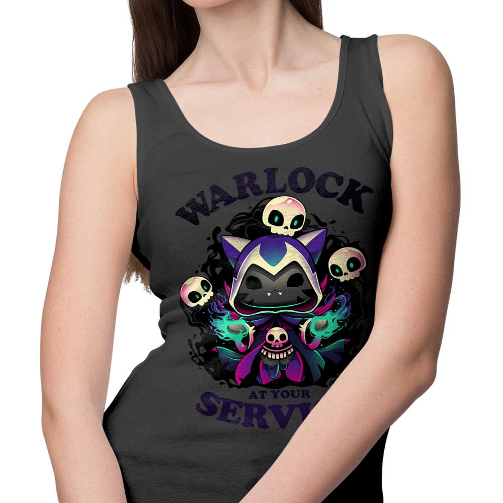 Warlock at Your Service - Tank Top