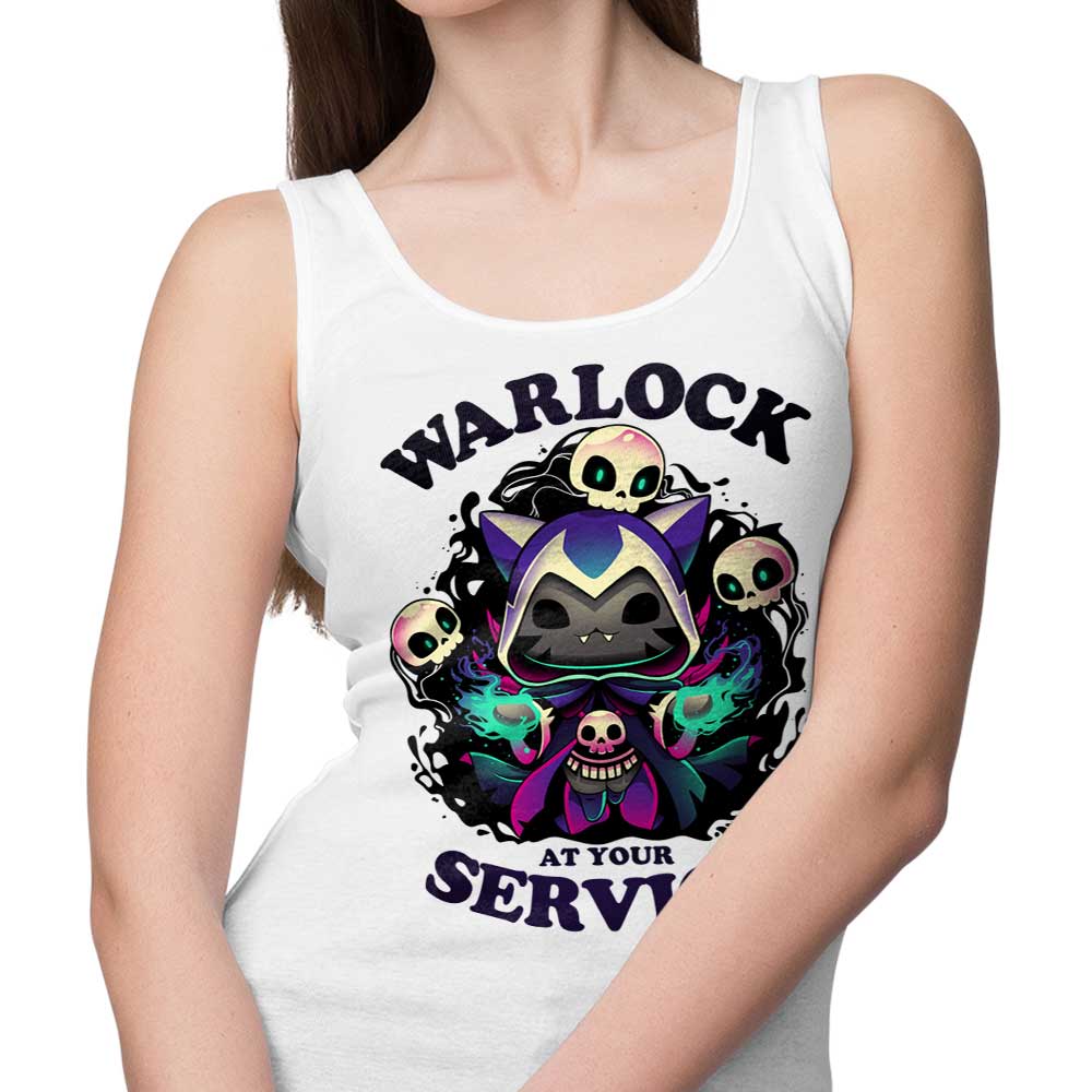Warlock at Your Service - Tank Top