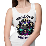 Warlock at Your Service - Tank Top