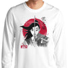 Warrior Princess Sumi-e - Long Sleeve T-Shirt