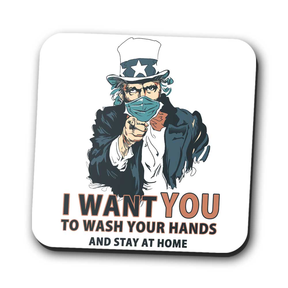 Wash Your Hands - Coasters
