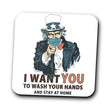 Wash Your Hands - Coasters