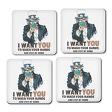 Wash Your Hands - Coasters