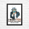 Wash Your Hands - Posters & Prints