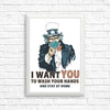 Wash Your Hands - Posters & Prints