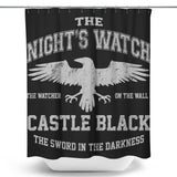 Watcher on the Wall - Shower Curtain