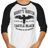 Watcher on the Walls (Alt) - 3/4 Sleeve Raglan T-Shirt