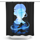 Water and Ice - Shower Curtain