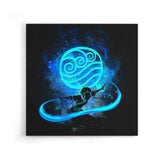 Water Bender Art - Canvas Print