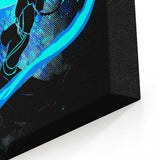 Water Bender Art - Canvas Print