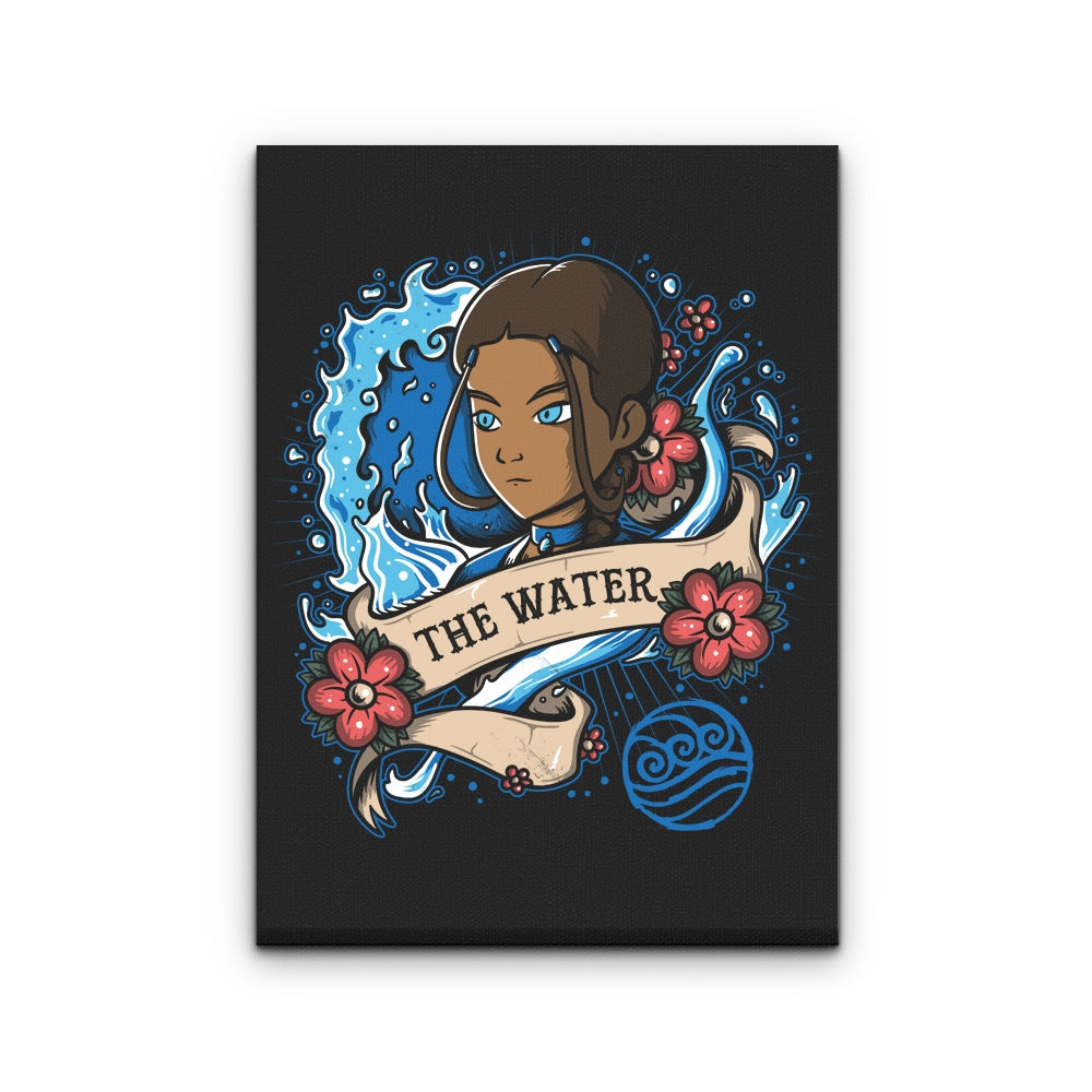 Water Tattoo - Canvas Print