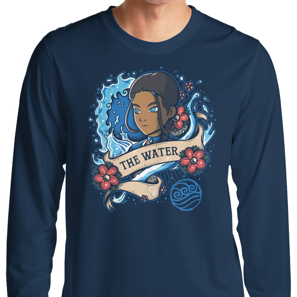 Water Tattoo - Long Sleeve T-Shirt