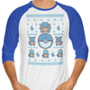 Water Trainer Sweater - 3/4 Sleeve Raglan T-Shirt