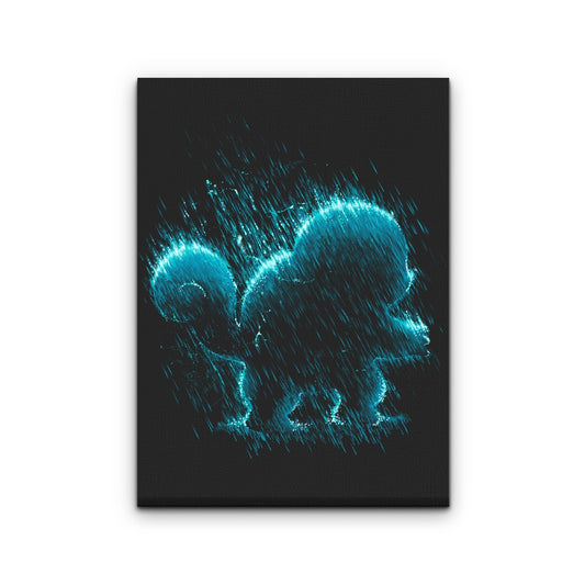 Water Type - Canvas Print
