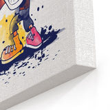 Watercolor Bandicoot - Canvas Print