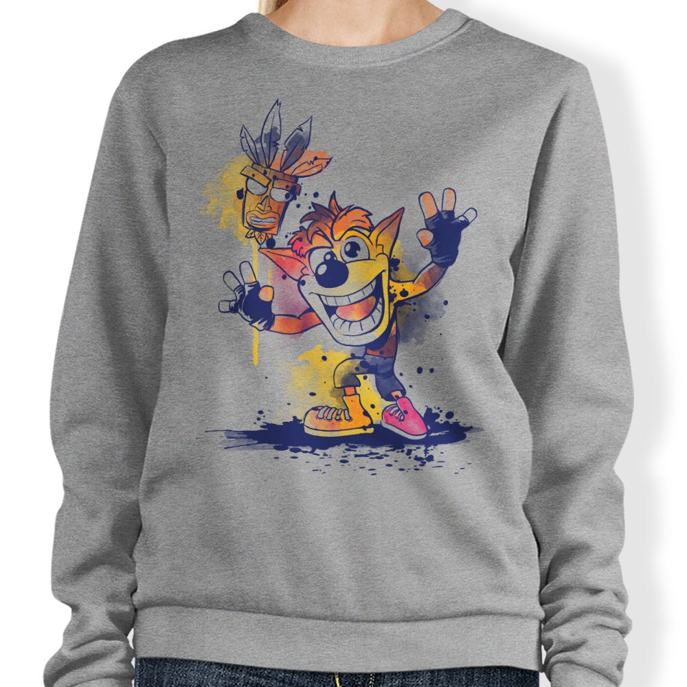 Watercolor Bandicoot - Sweatshirt