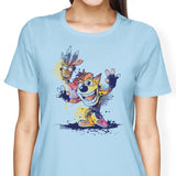 Watercolor Bandicoot - Women's Apparel
