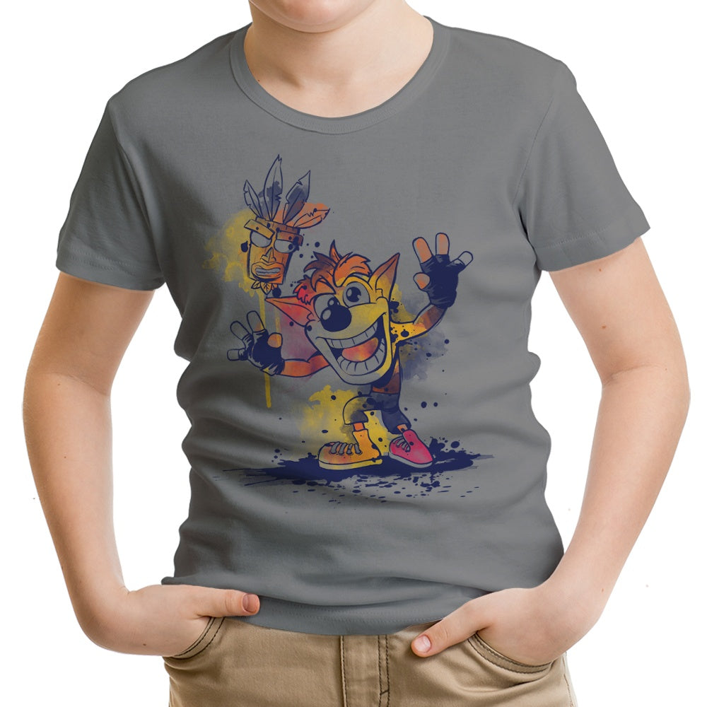 Watercolor Bandicoot - Youth Apparel