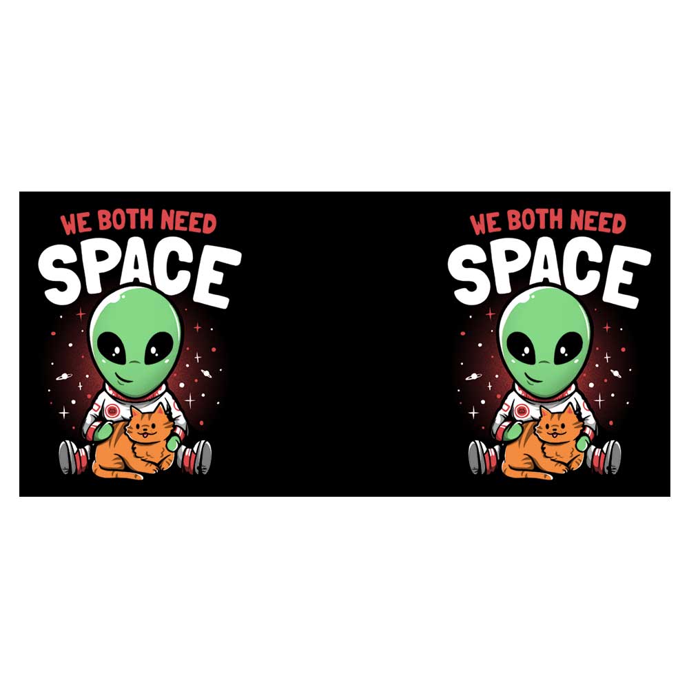 We Both Need Space - Mug