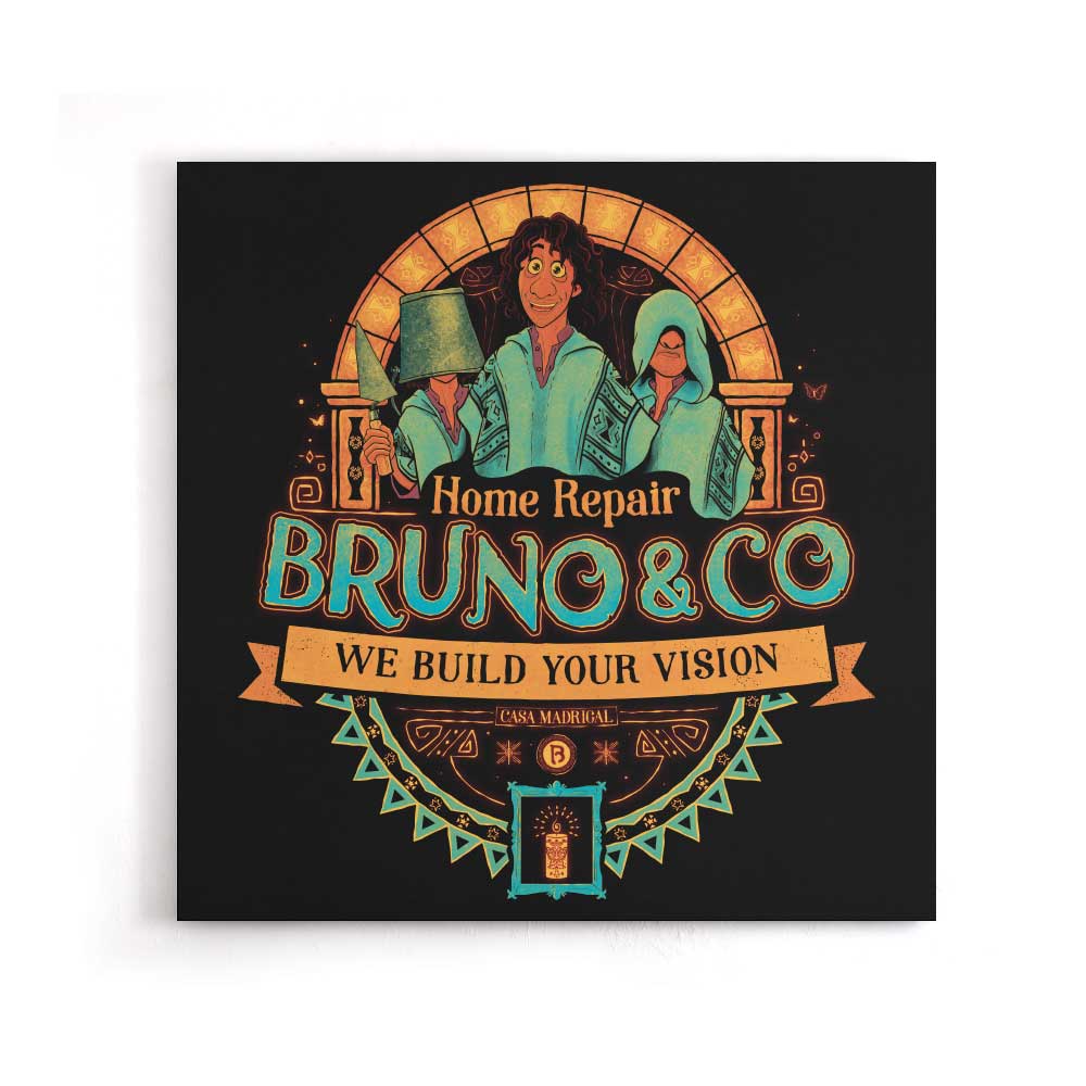 We Build Your Vision - Canvas Print