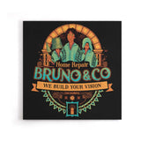 We Build Your Vision - Canvas Print