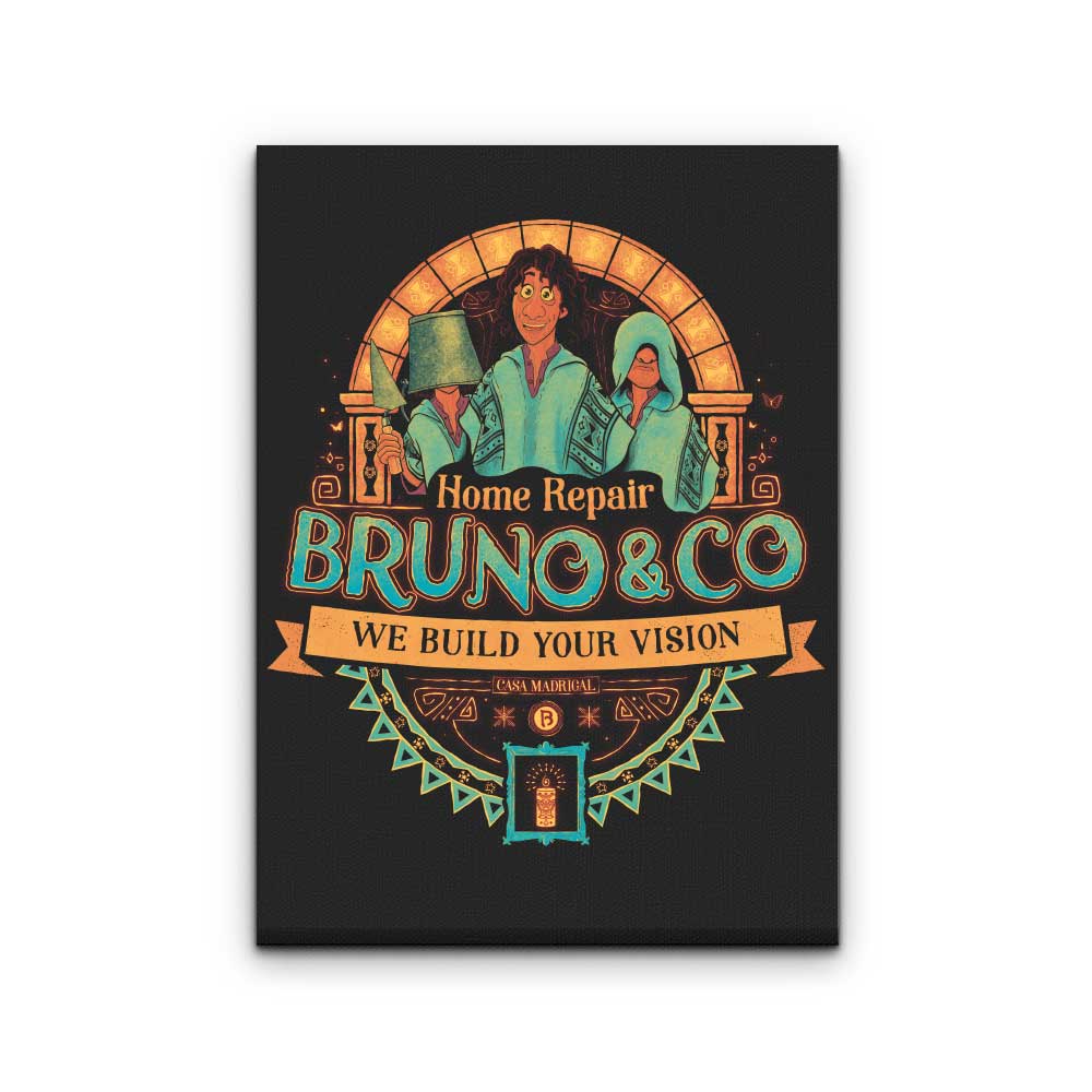 We Build Your Vision - Canvas Print