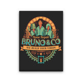 We Build Your Vision - Canvas Print