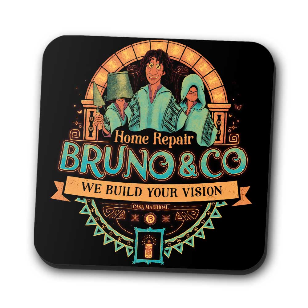 We Build Your Vision - Coasters