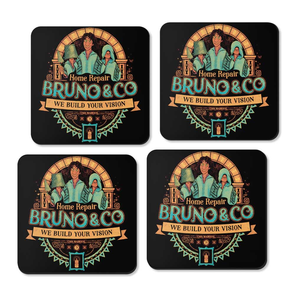 We Build Your Vision - Coasters