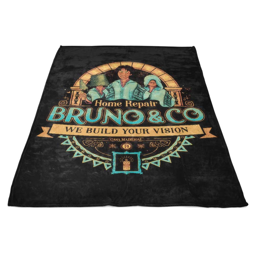 We Build Your Vision - Fleece Blanket