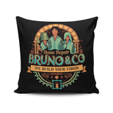 We Build Your Vision - Throw Pillow