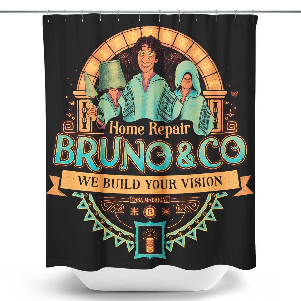 We Build Your Vision - Shower Curtain