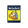 We Can Do it - Metal Print